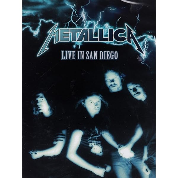 Metallica-Live in San Diego 1992 [DVD]: Amazon.co.uk